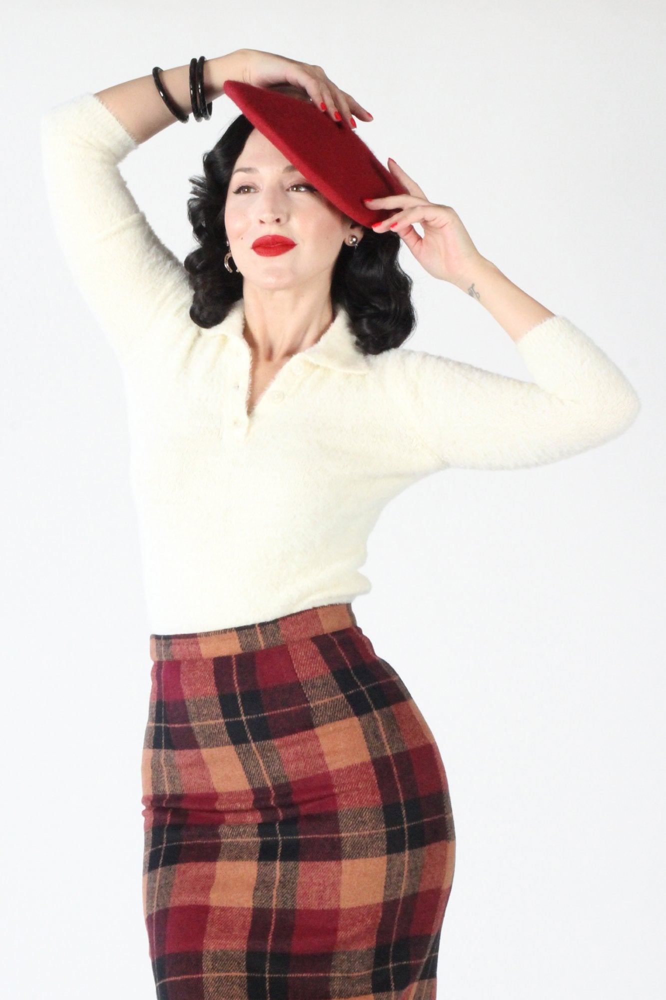 Glenda Sweater in White