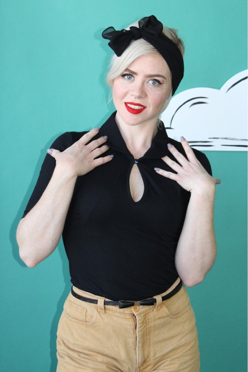 Keynote Blouse Black