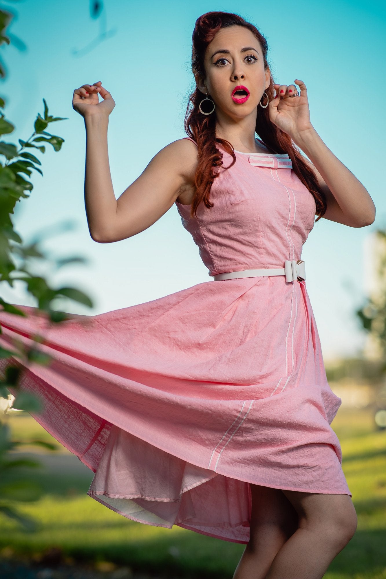 Samantha in Pink