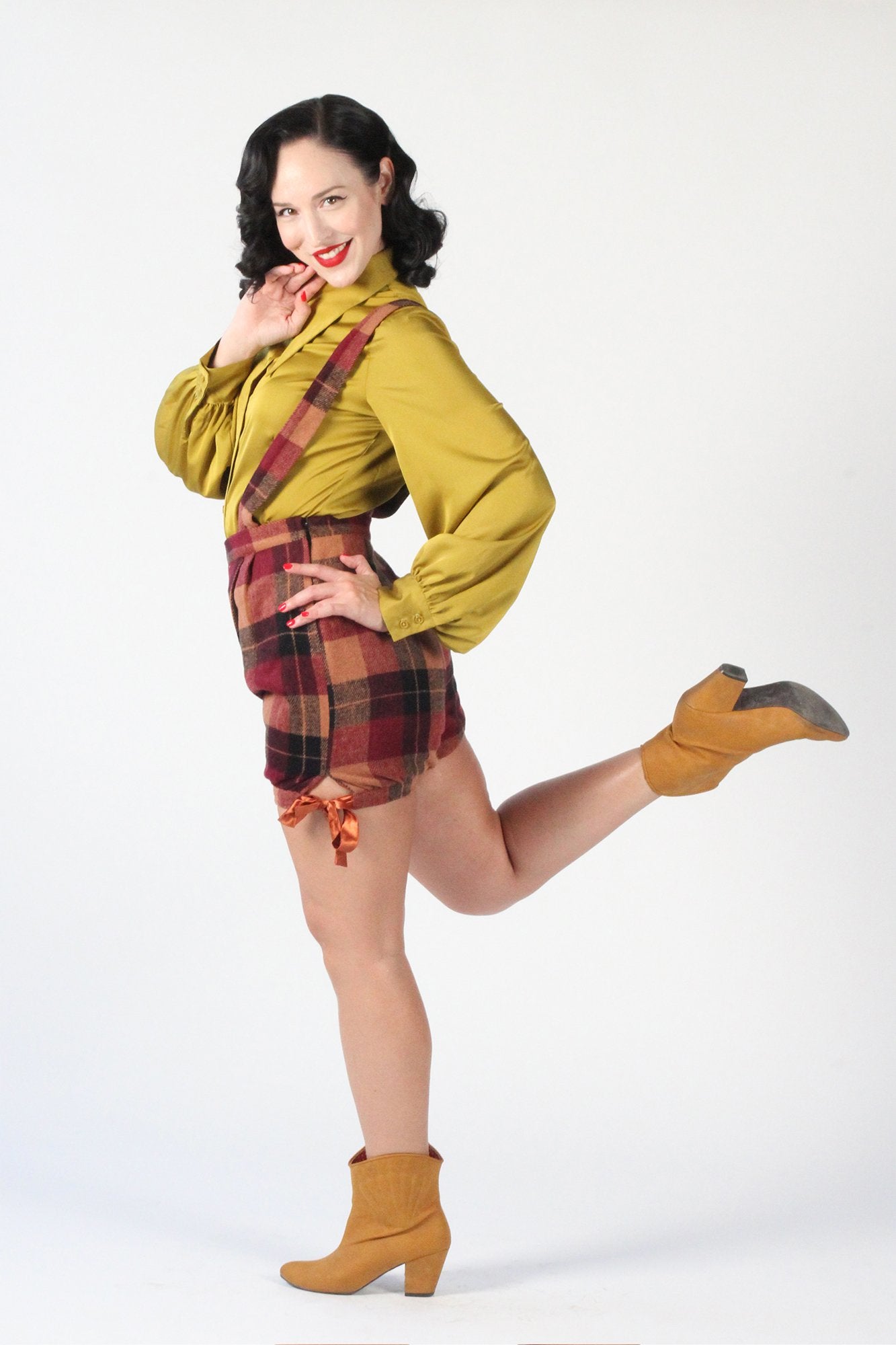 Willow Blouse In Chartreuse