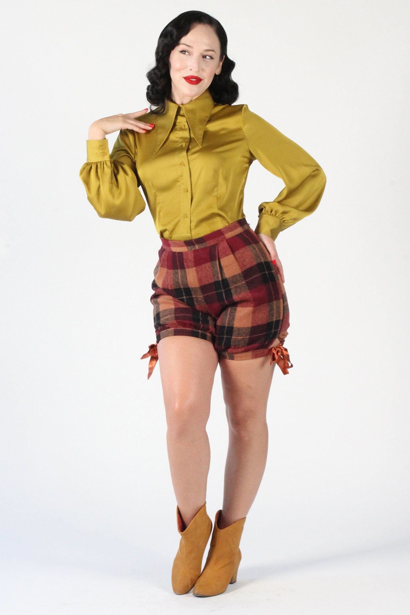 Willow Blouse In Chartreuse