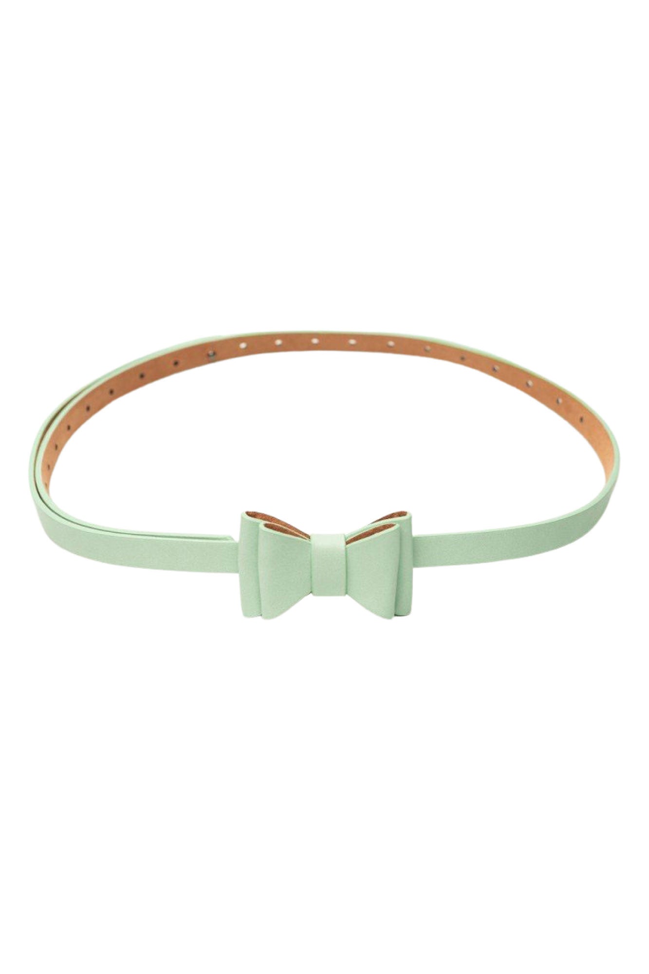 Bow Belt in Light Blue