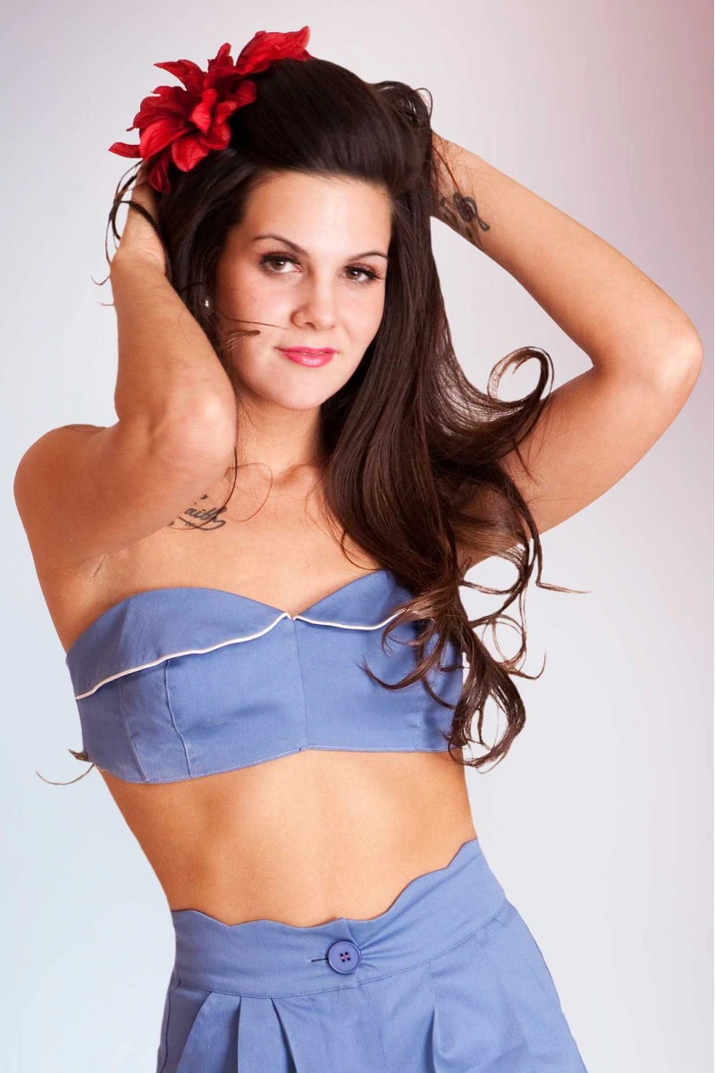 Bra Top in Blue