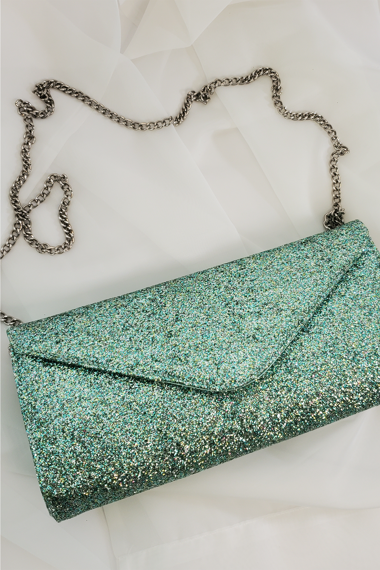 Clutch in Glitter